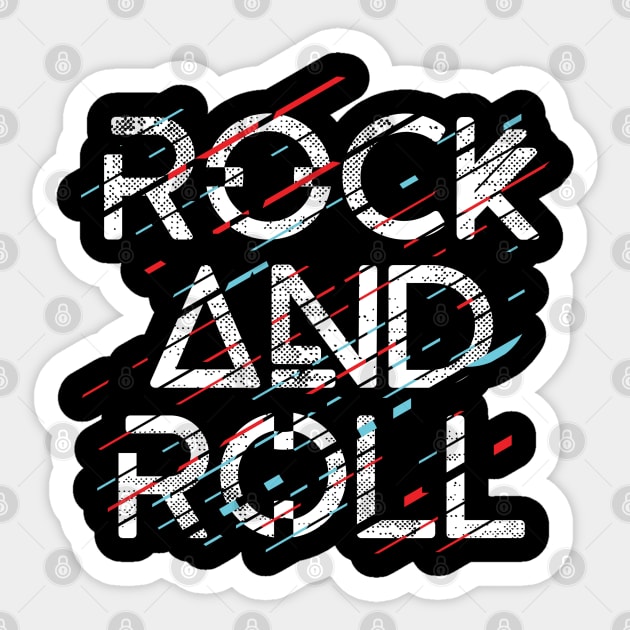 Rock and Roll Sticker by TambuStore